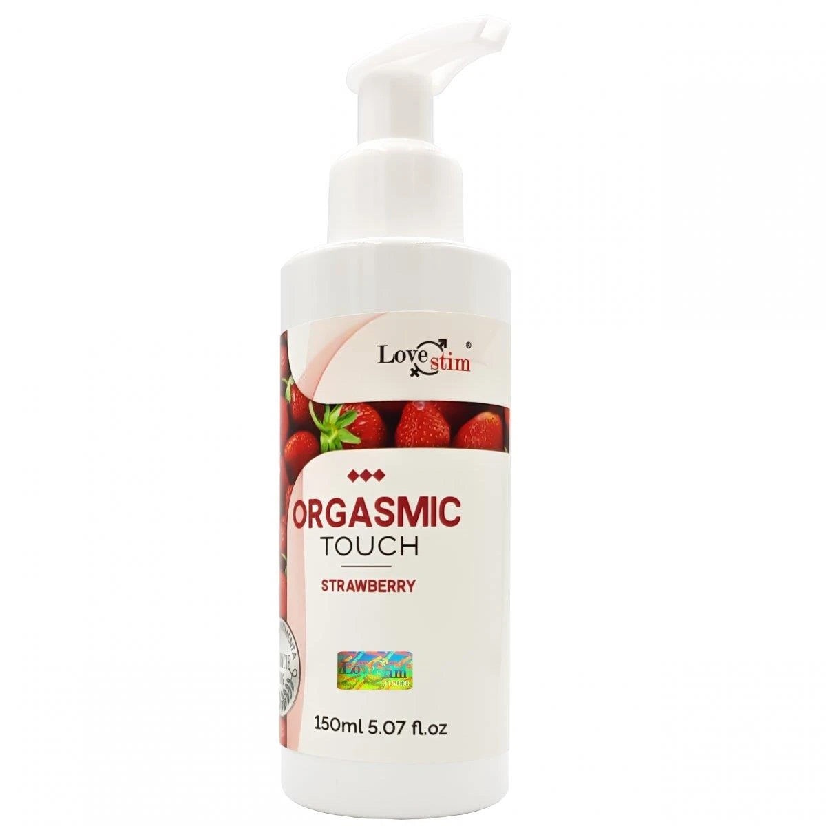 Prodotto per massaggio Orgasmic Touch Stawberry 150 ml | LoveStim