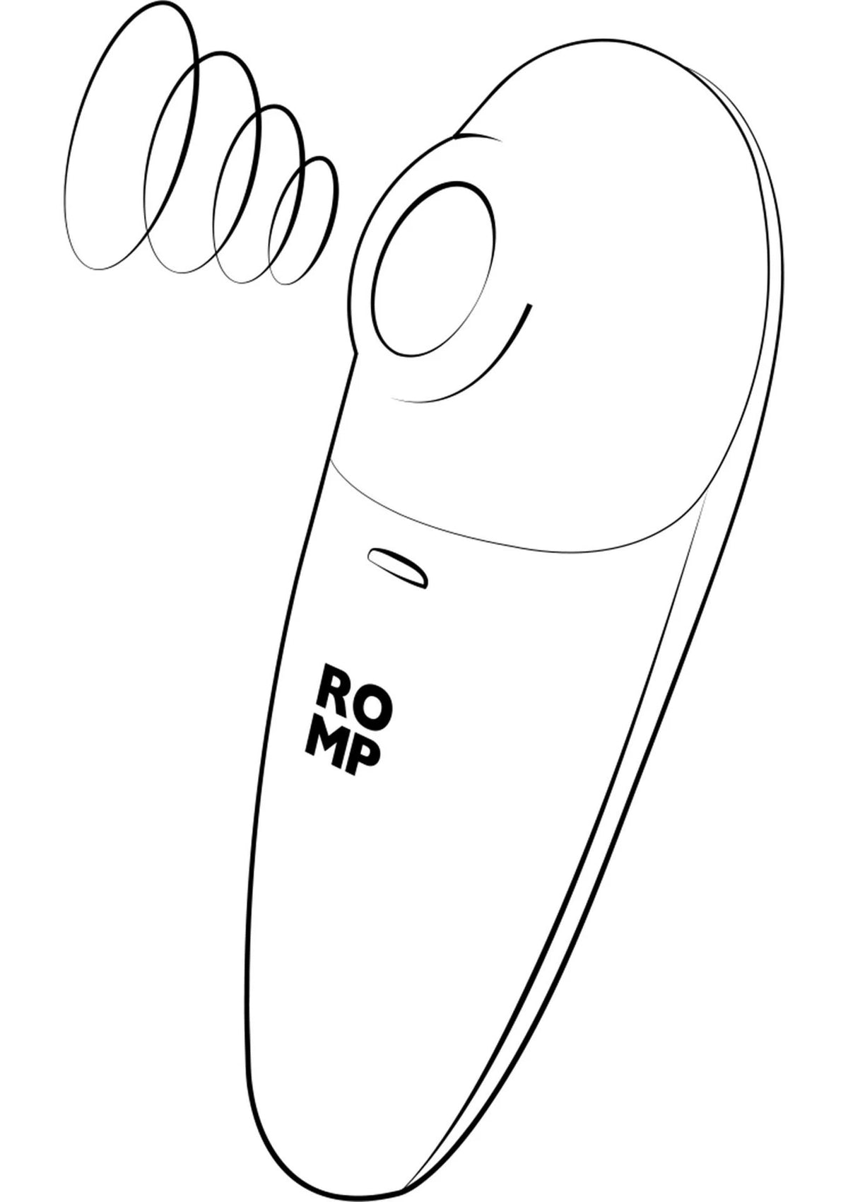 Stimolatore clitorideo Switch 6 funzioni – arancione | ROMP