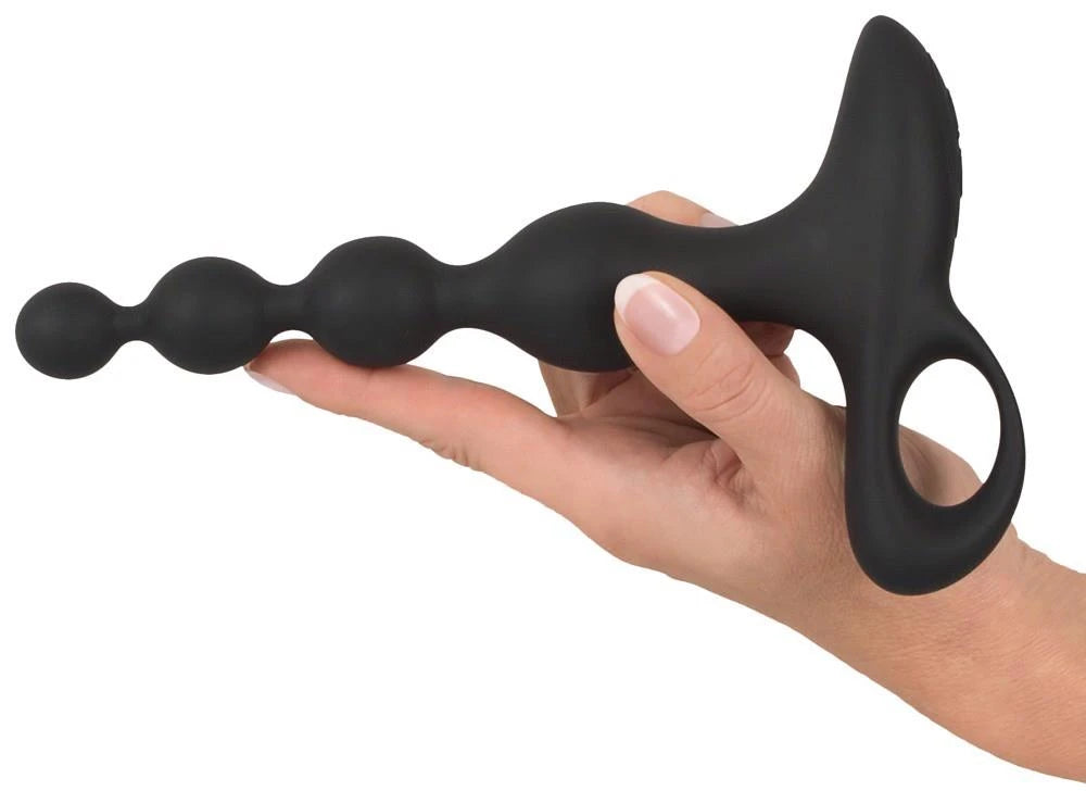 Chapelet anal 10 fonctions – rechargeable, noir | Black Velvets