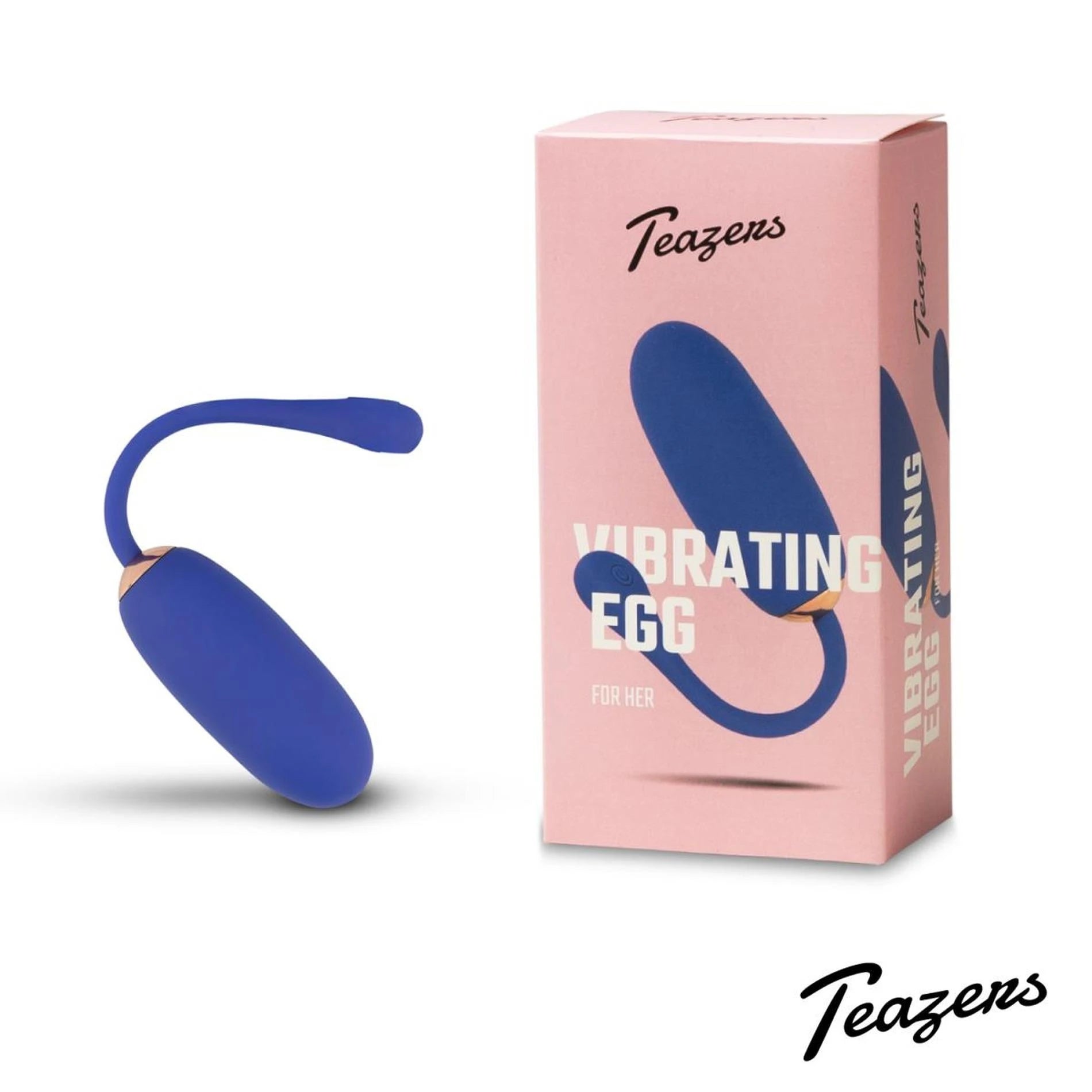 Œuf vibrant Teazers avec télécommande
