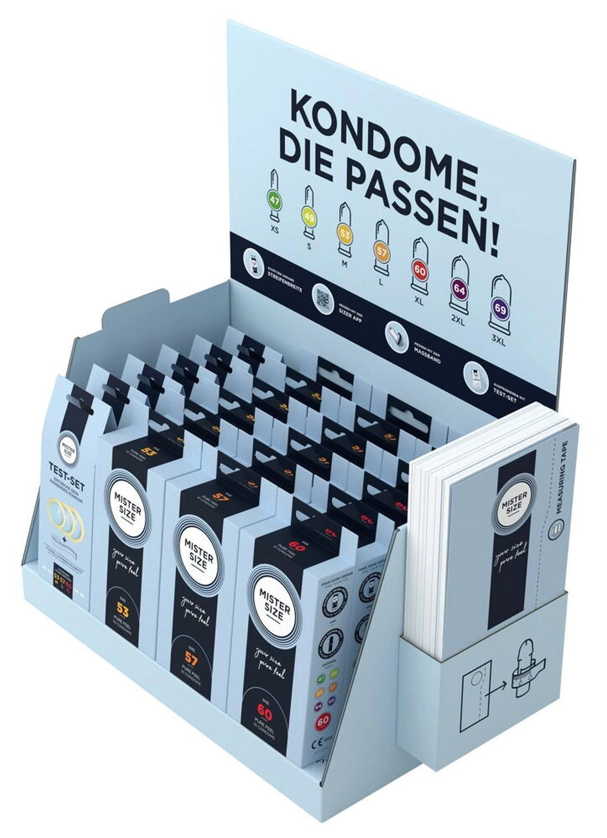 Preservativi Display | MISTER SIZE
