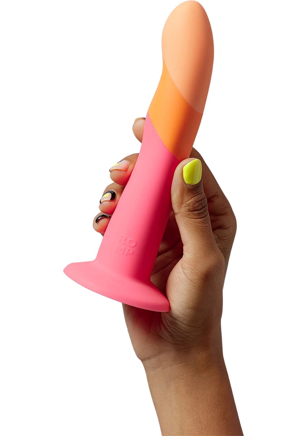 Dildo Dizi 18 cm – con ventosa, doppio, rosa | ROMP