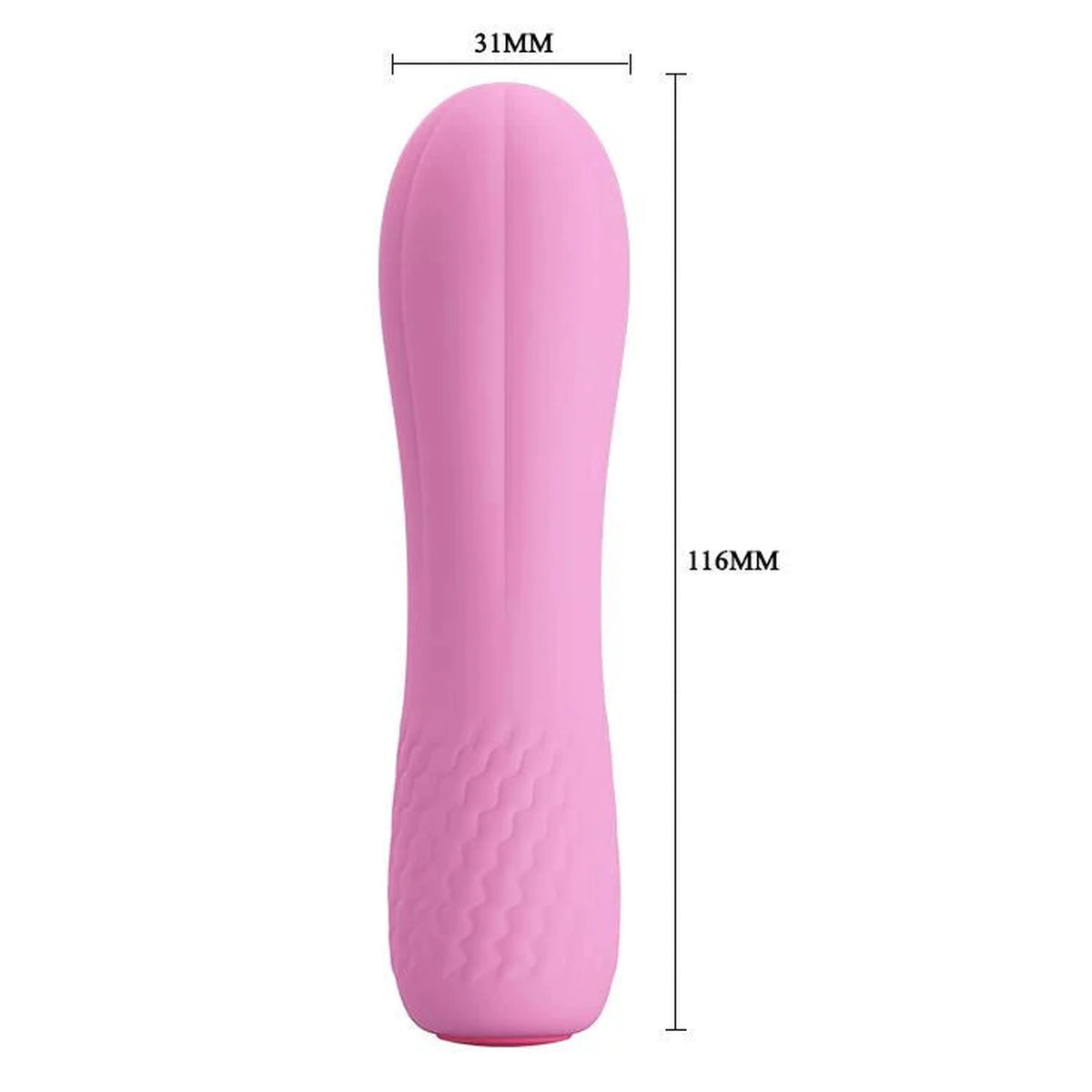 Vibromasseur point G Alice 12 fonctions – rechargeable, rose | Pretty Love