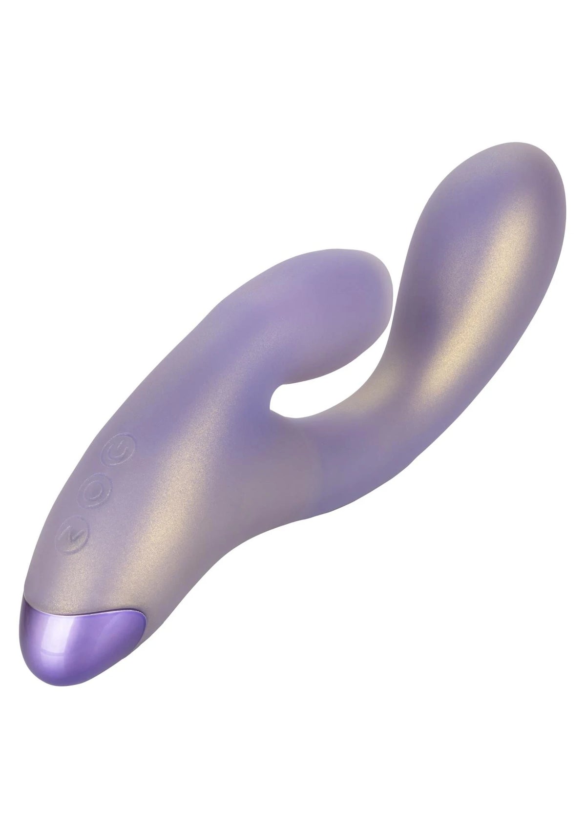 Rabbit vibrátor Kiss 12 funkció – újratölthető, lila | Calexotics