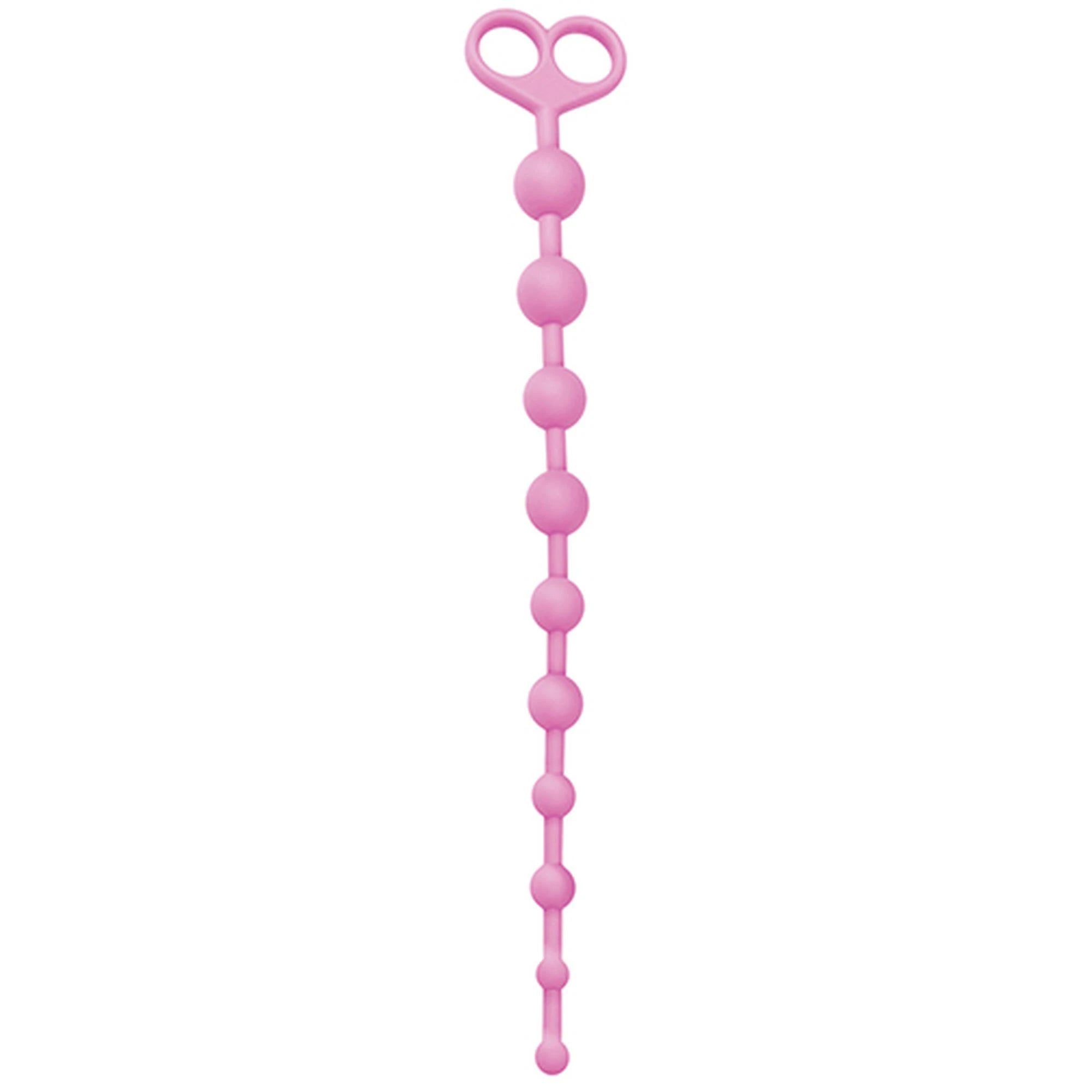 Plug/kulki-FALLO ANALE ANAL JUGGLING BALL SILICONE PINK