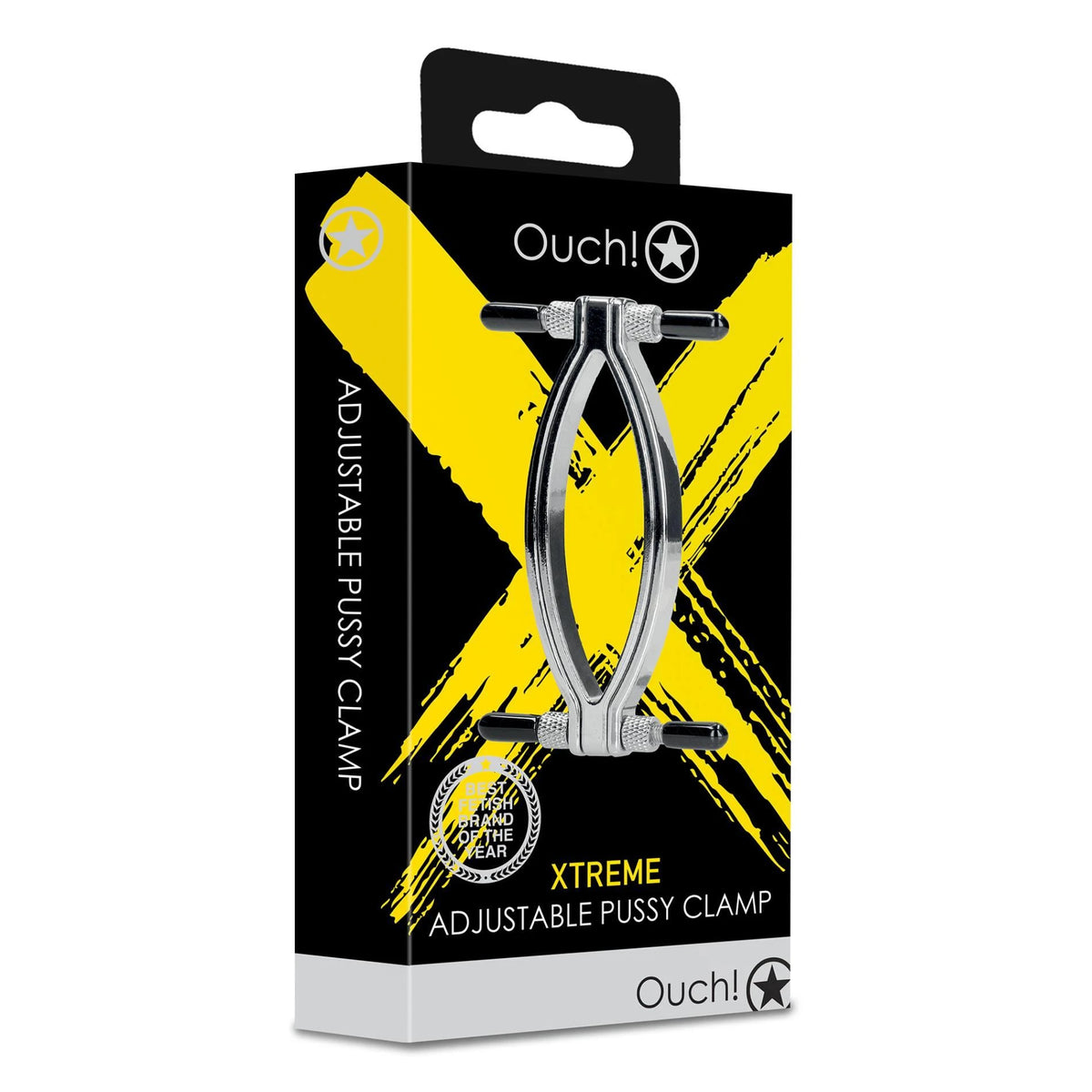 Masturbador Clamp 7 cm – prateado | Ouch!