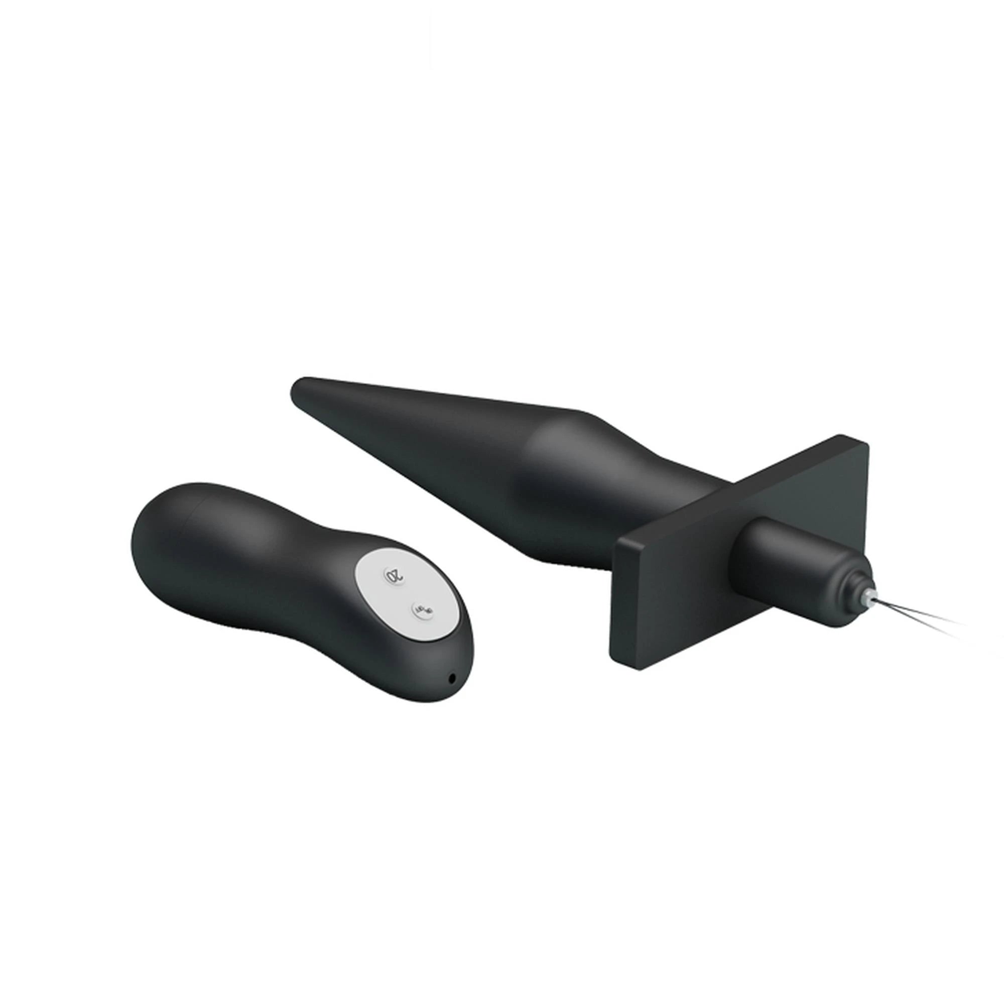 BAILE - BUTT PLUG, 20 fonctions de vibration Télécommande sans fil