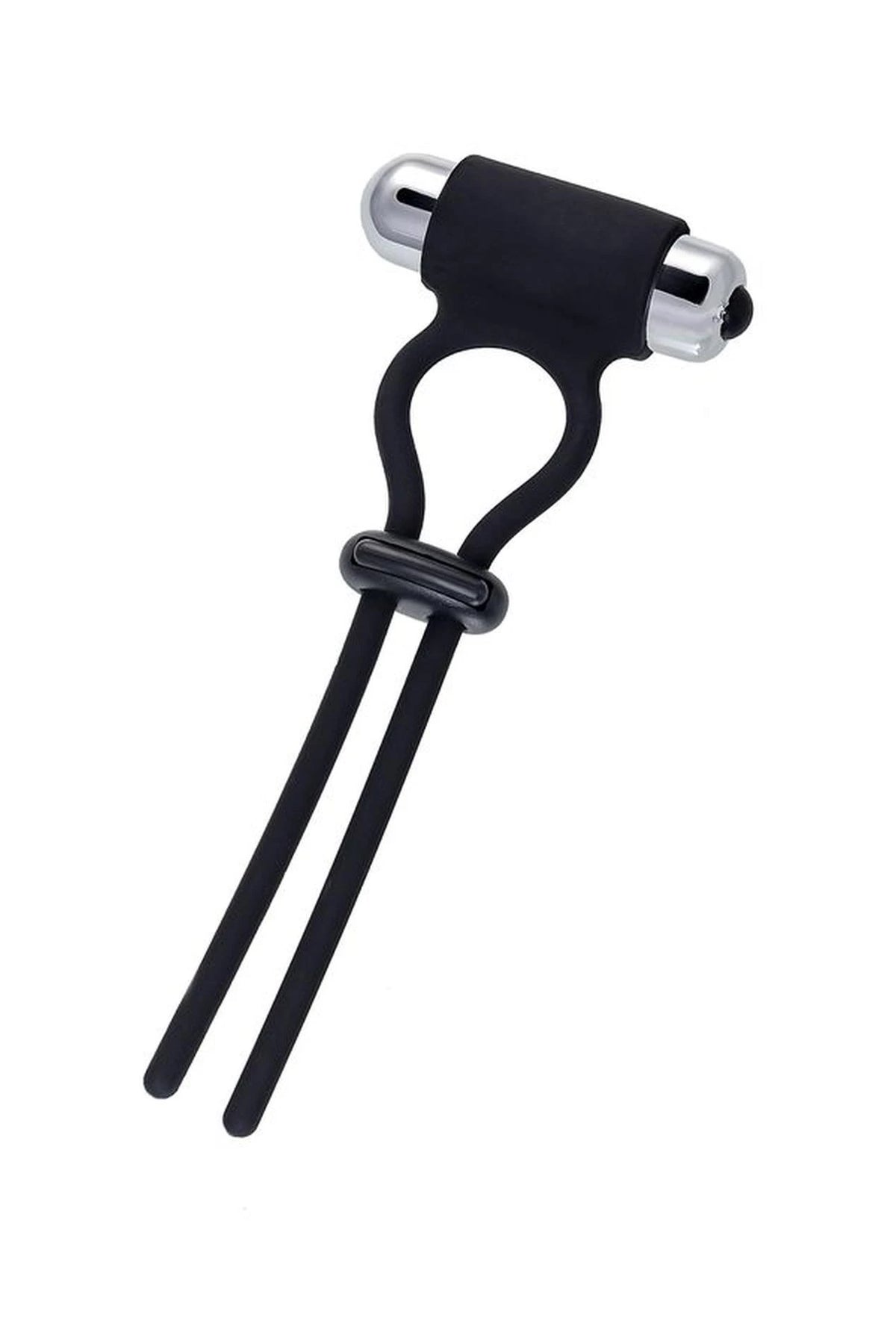 Anello fallico Erection enhancing lasso Jat – vibrante, nero | A-Toys
