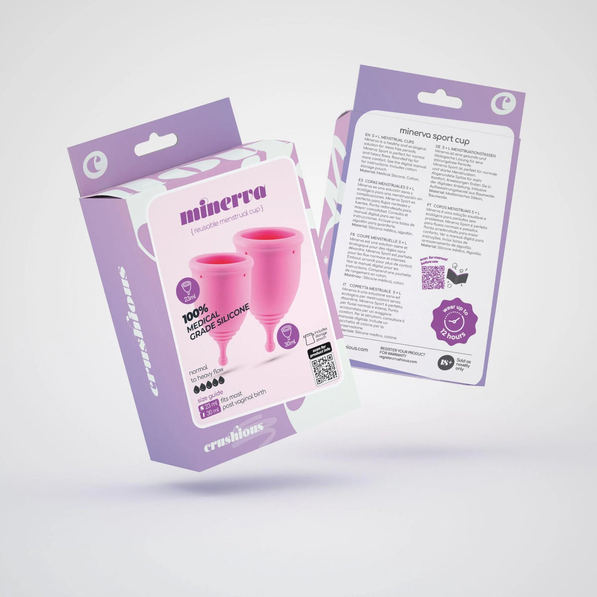 Produto de higiene íntima Minerva Menstrual Pouch 9.5 cm | Crushious