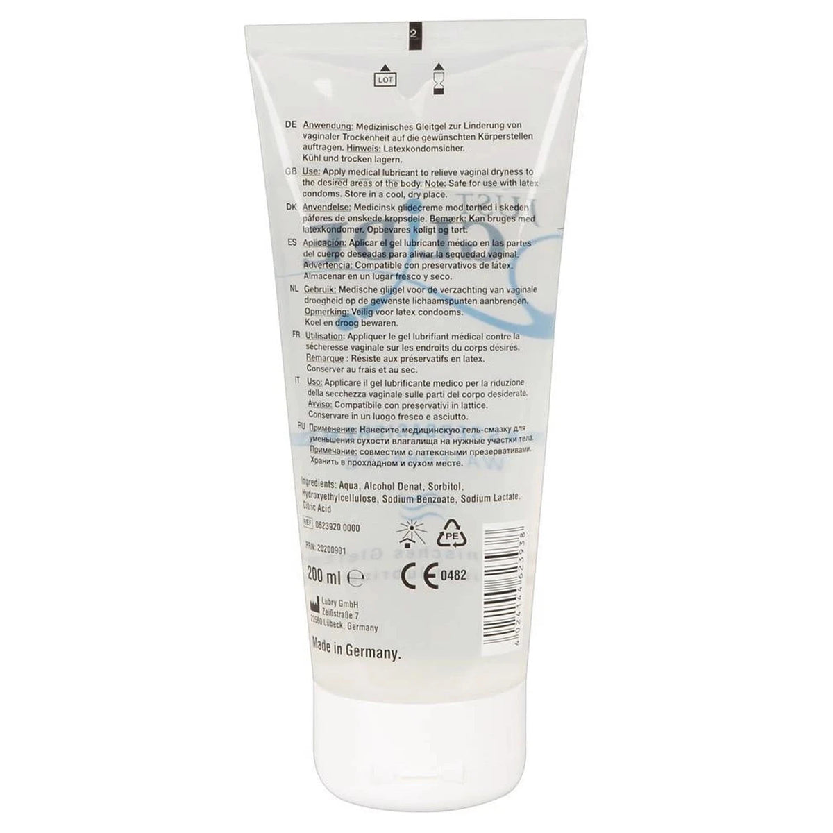 Lubrificante – à base de água 06239200000 | Just Glide