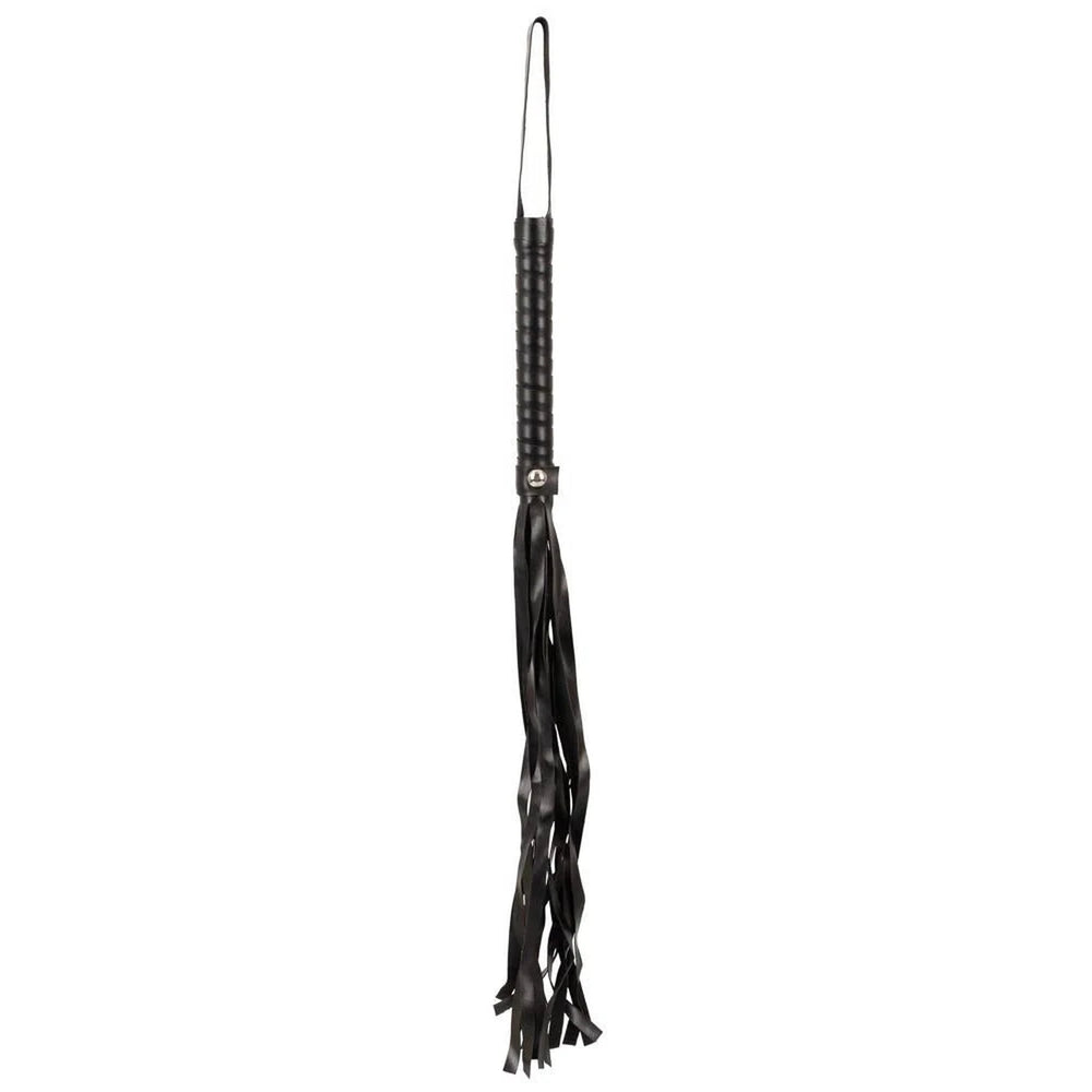 Korbács Adv24 Flogger – fekete | Magic Shiver