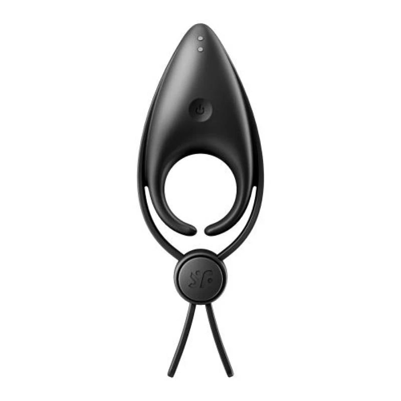 Anneau pénien Pierścień-Sniper – rechargeable, vibrant, noir | Satisfyer