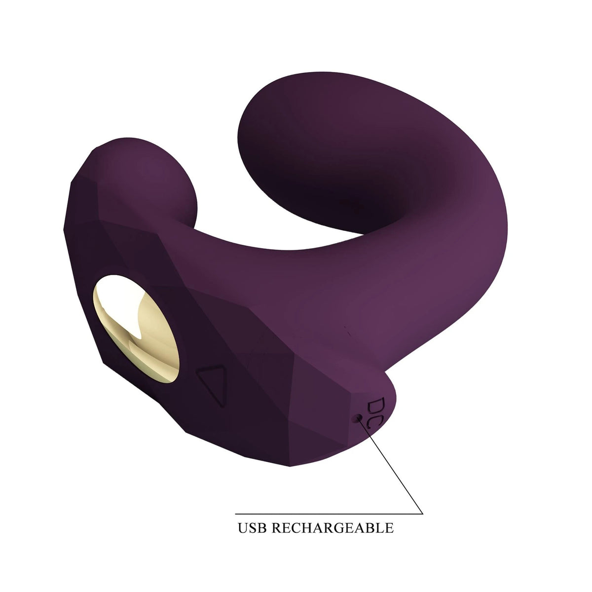 Vibratore speciale Billy Mobile 12 funzioni – controllo da app, ricaricabile, viola | Pretty Love