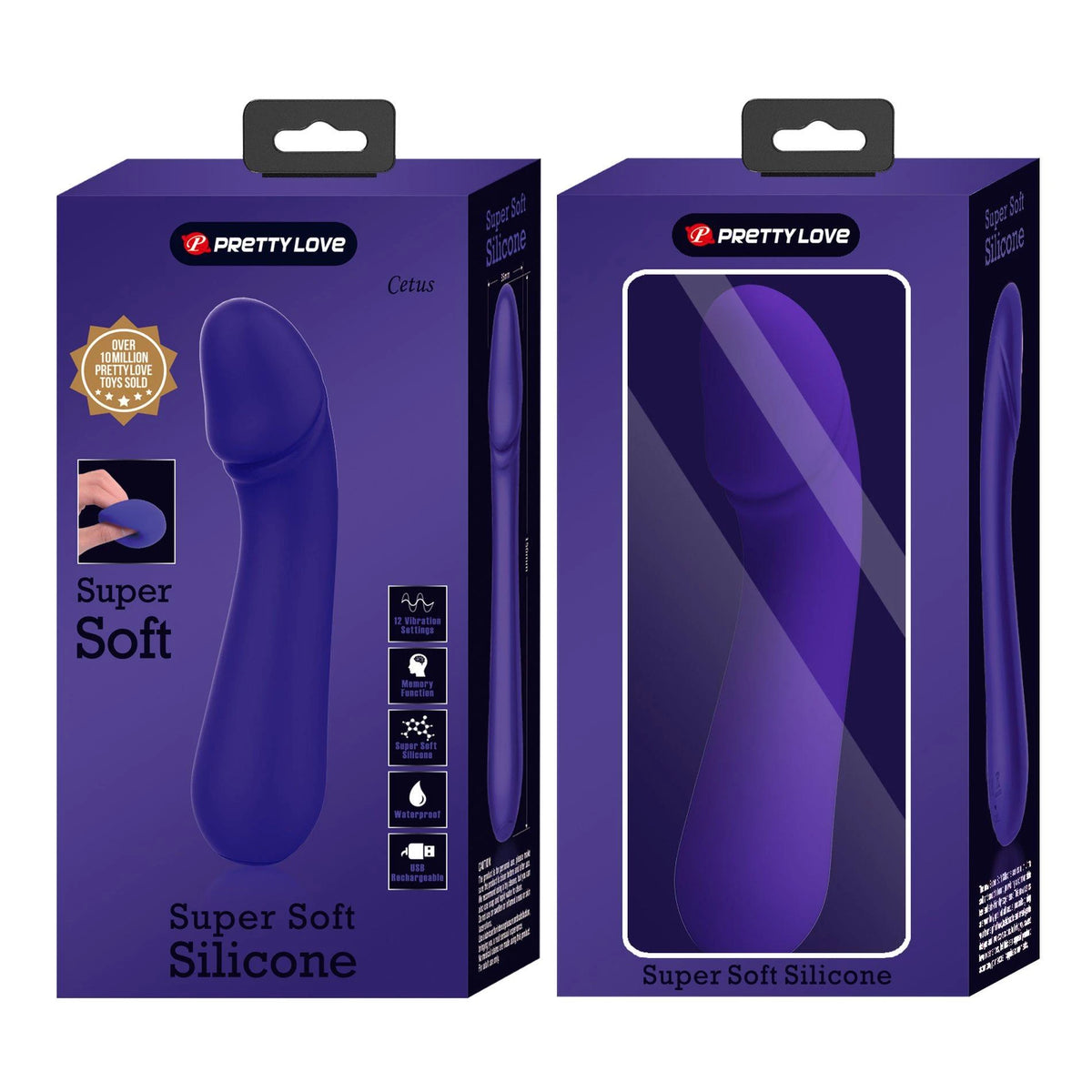 Vibratore punto G Cetus Memory 12 funzioni – ricaricabile | Pretty Love