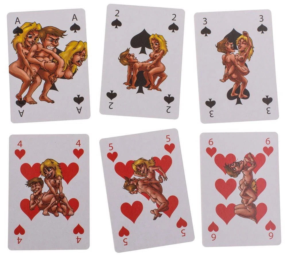 Gioco erotico Display Kamasutra Playing Cards | Grajmy razem