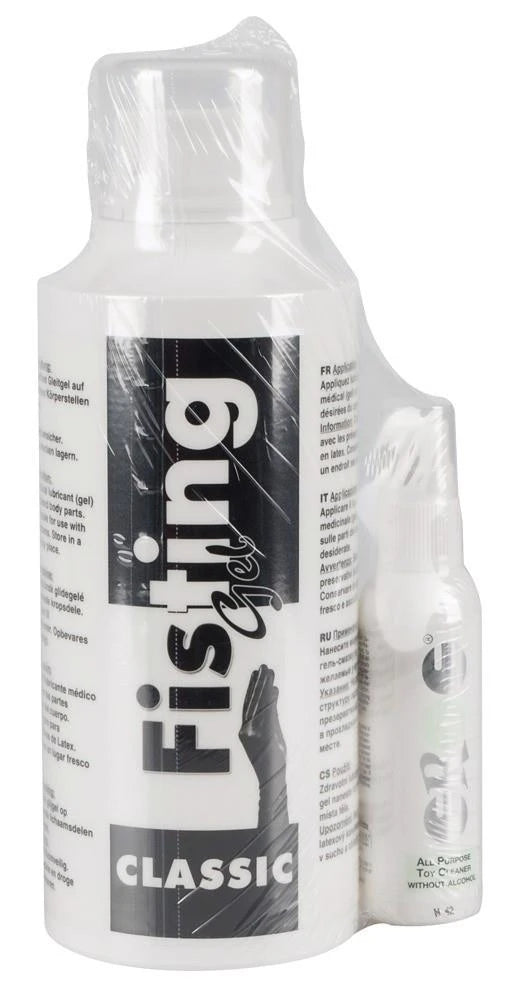 Gel pour fisting 500 ml + nettoyant