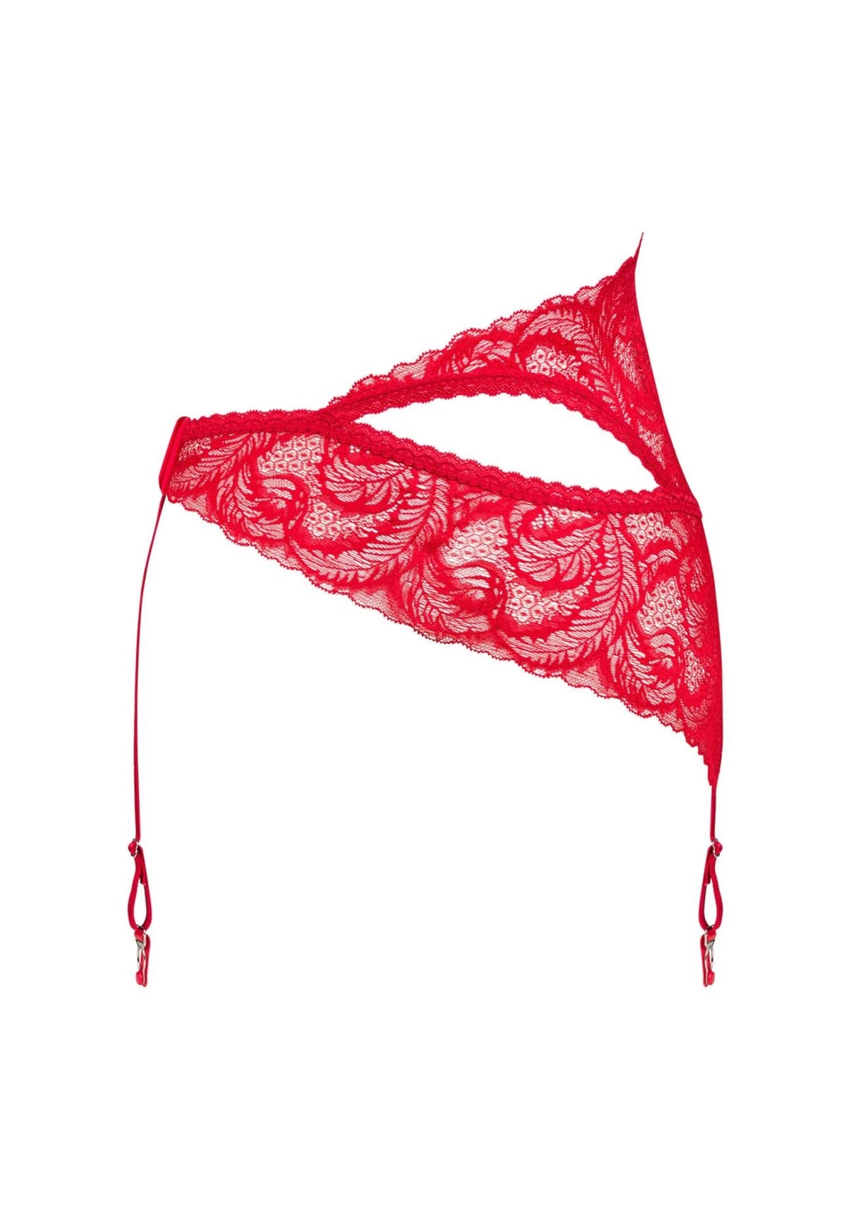 Porte-jarretelles Atenica belt – rouge | Obsessive