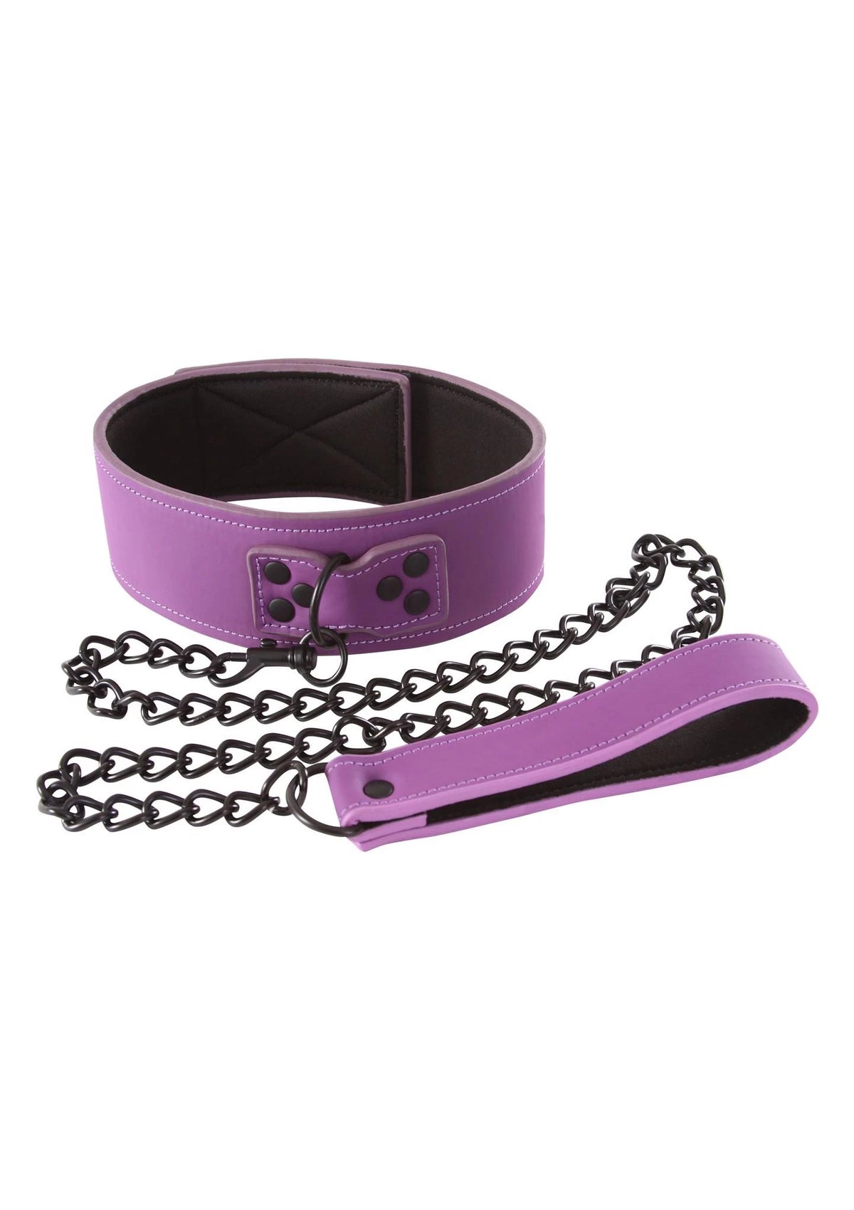 Entrave bondage Lust Collar – violette | NS Novelties