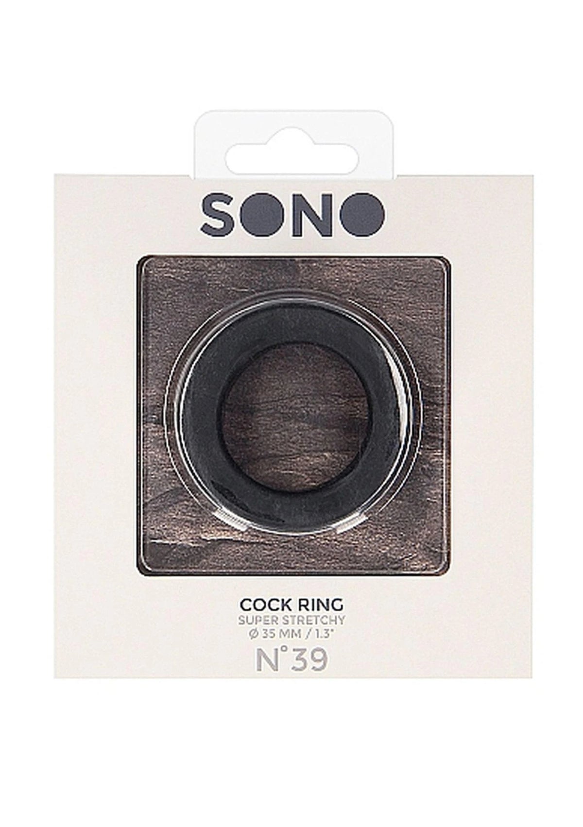 Anneau pénien No.39 – noir | Sono