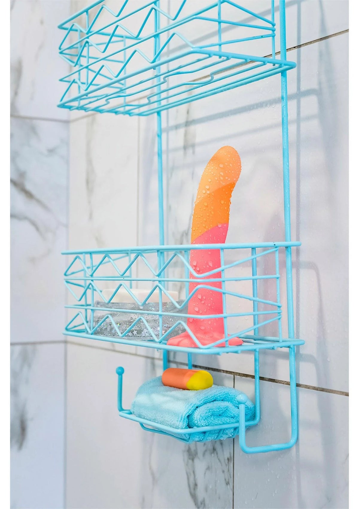 Dildo Dizi 18 cm – con ventosa, doppio, rosa | ROMP