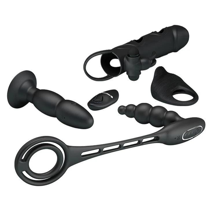 Kit Master Hunter 4 funzioni – con telecomando, vibrante | Pretty Love