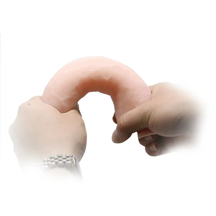 Dildo realista Companion – com ventosa, à prova de água, nude | Baile