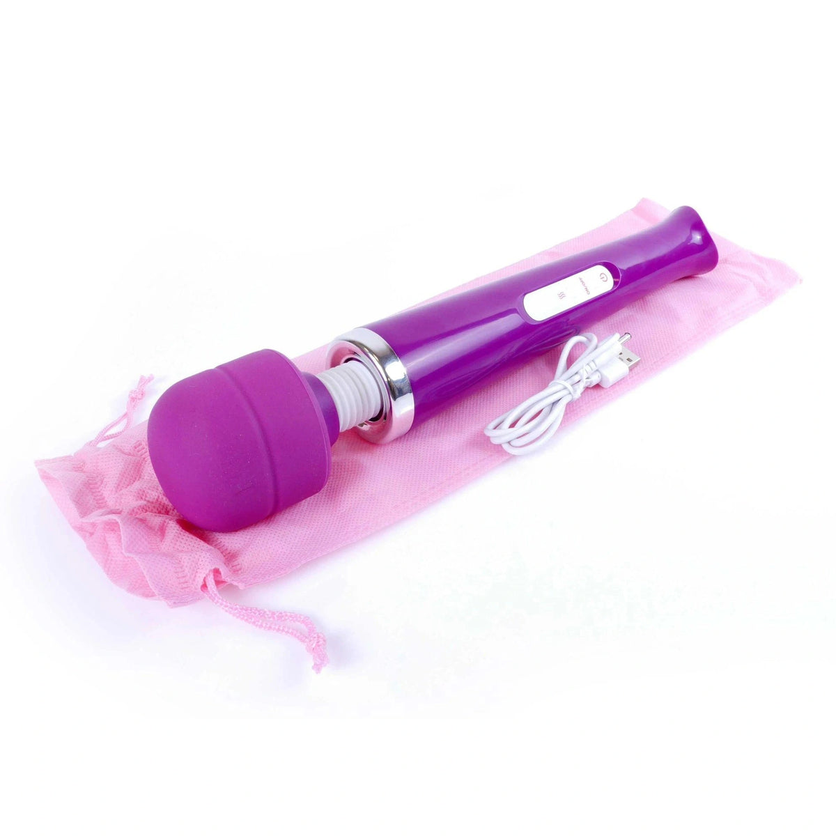Masajeador wand Magic 10 funciones – recargable, morado | Favorites