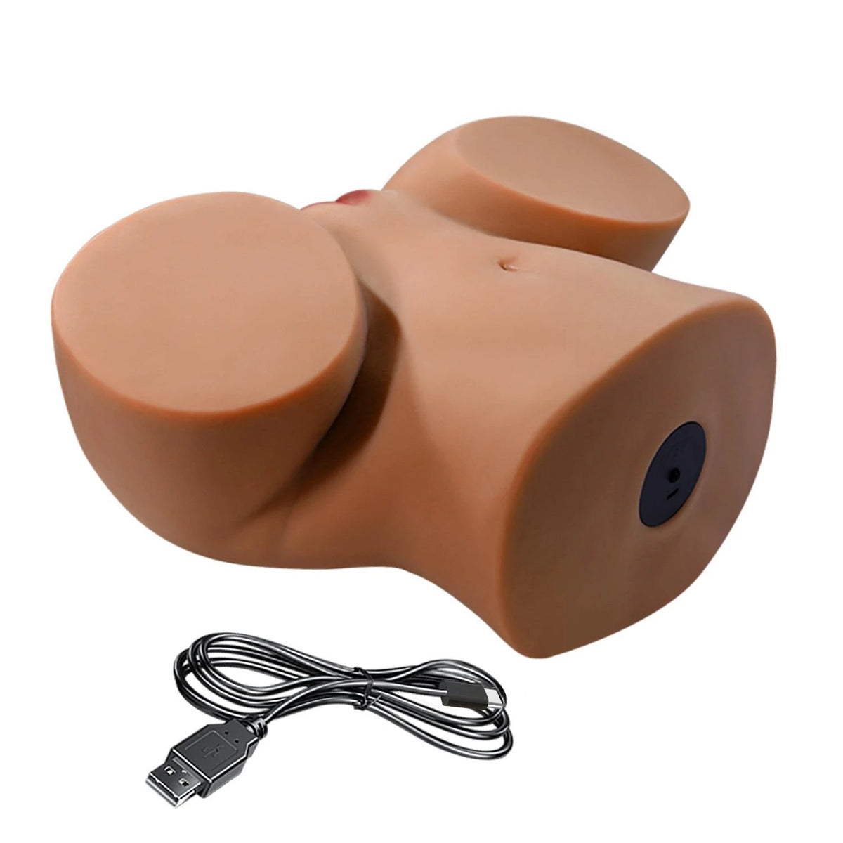 Masturbator Briony – rechargeable, vibrating, brown | Crazy Bull