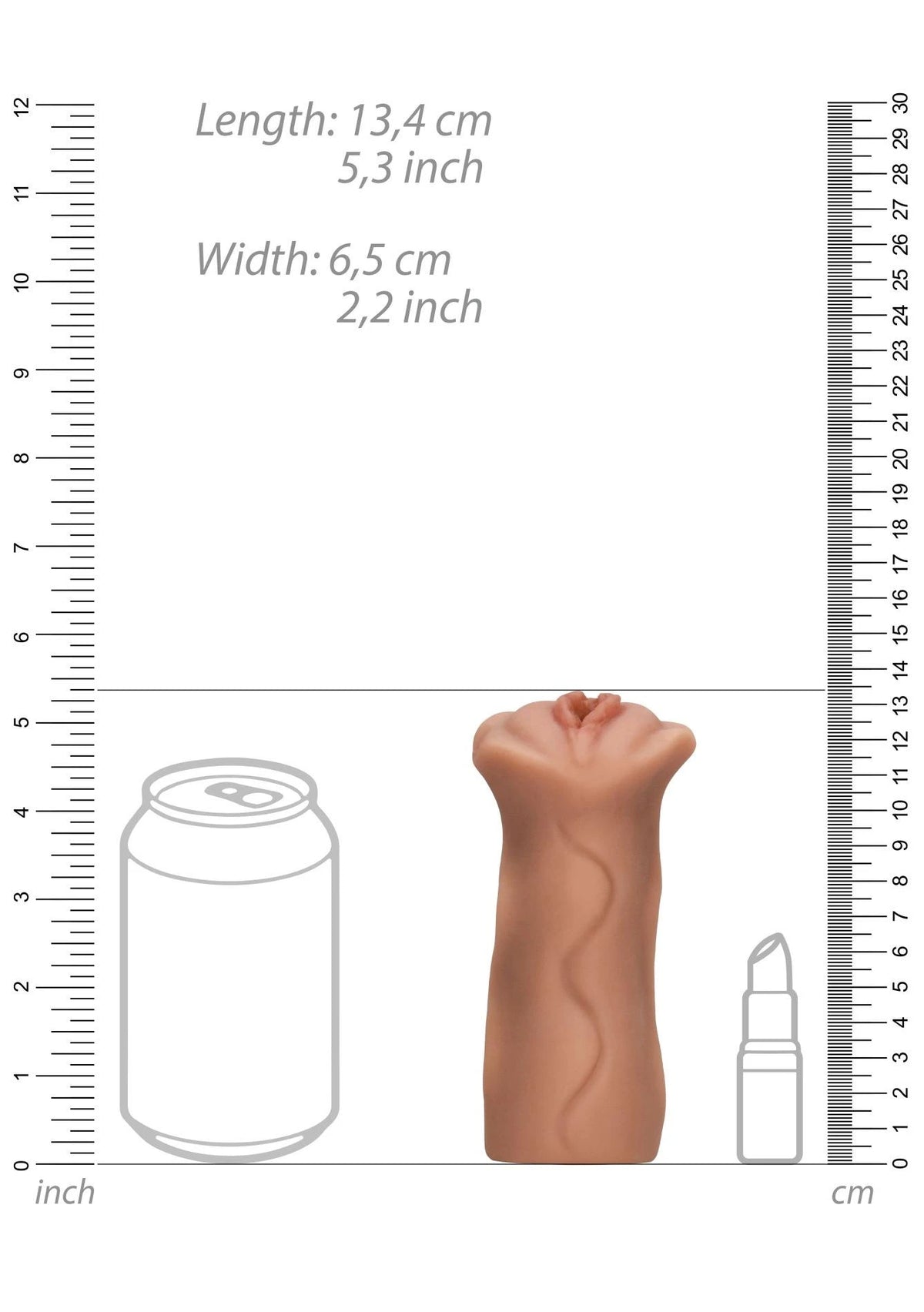 Masturbatore French Maid 13.4 cm – tascabile, nude | S-Line