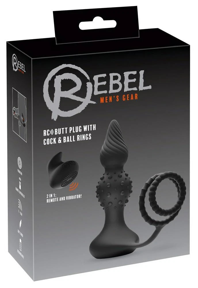Rebel RC plug anal avec cock&b