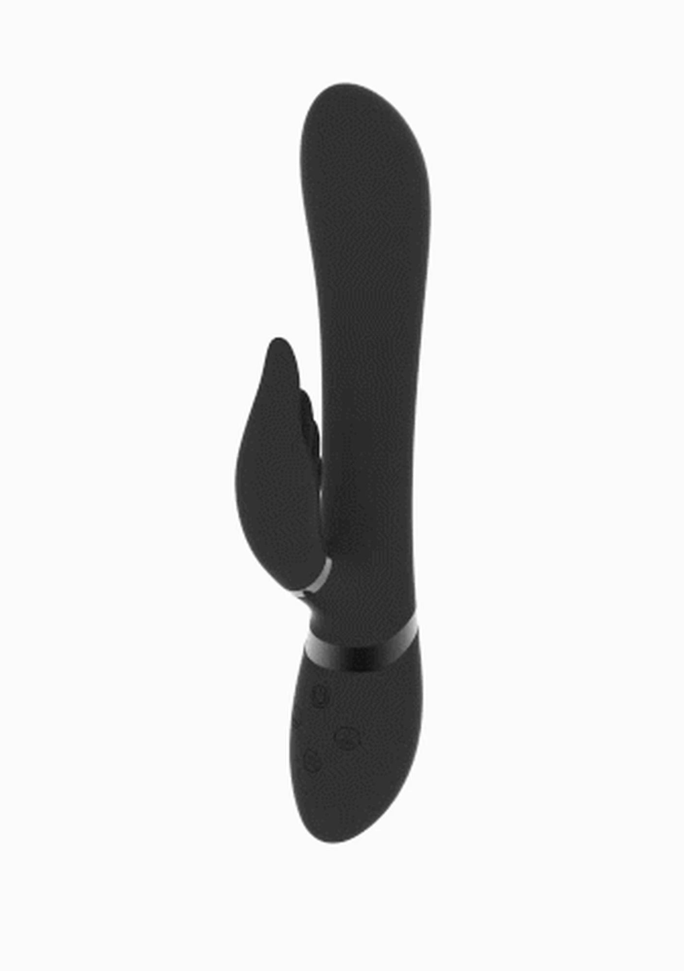 Chou - G-Spot Rabbit Clitoral Stimulator - Black