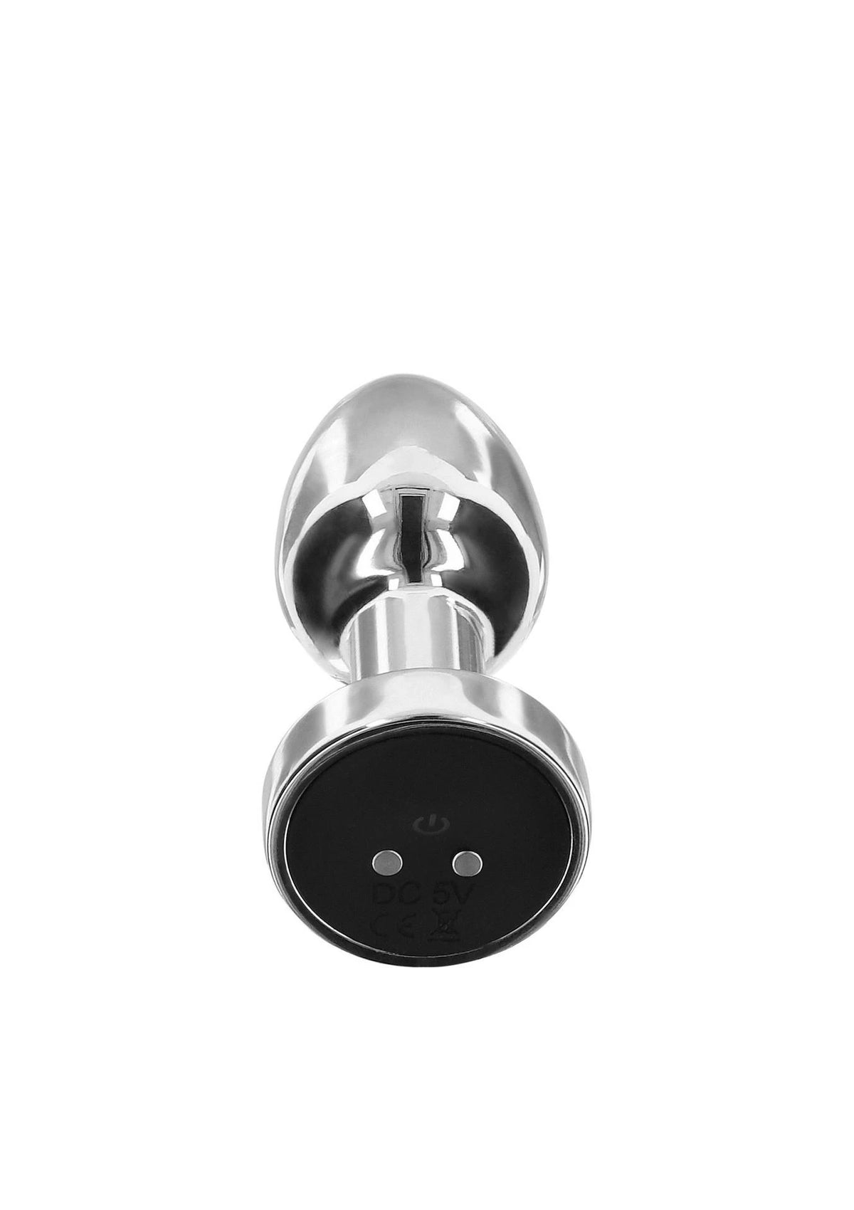 Plug anal Buttplug 3 vitesses – vibrant, rechargeable, argent 30-10055-X-SILVER | ToyJoy
