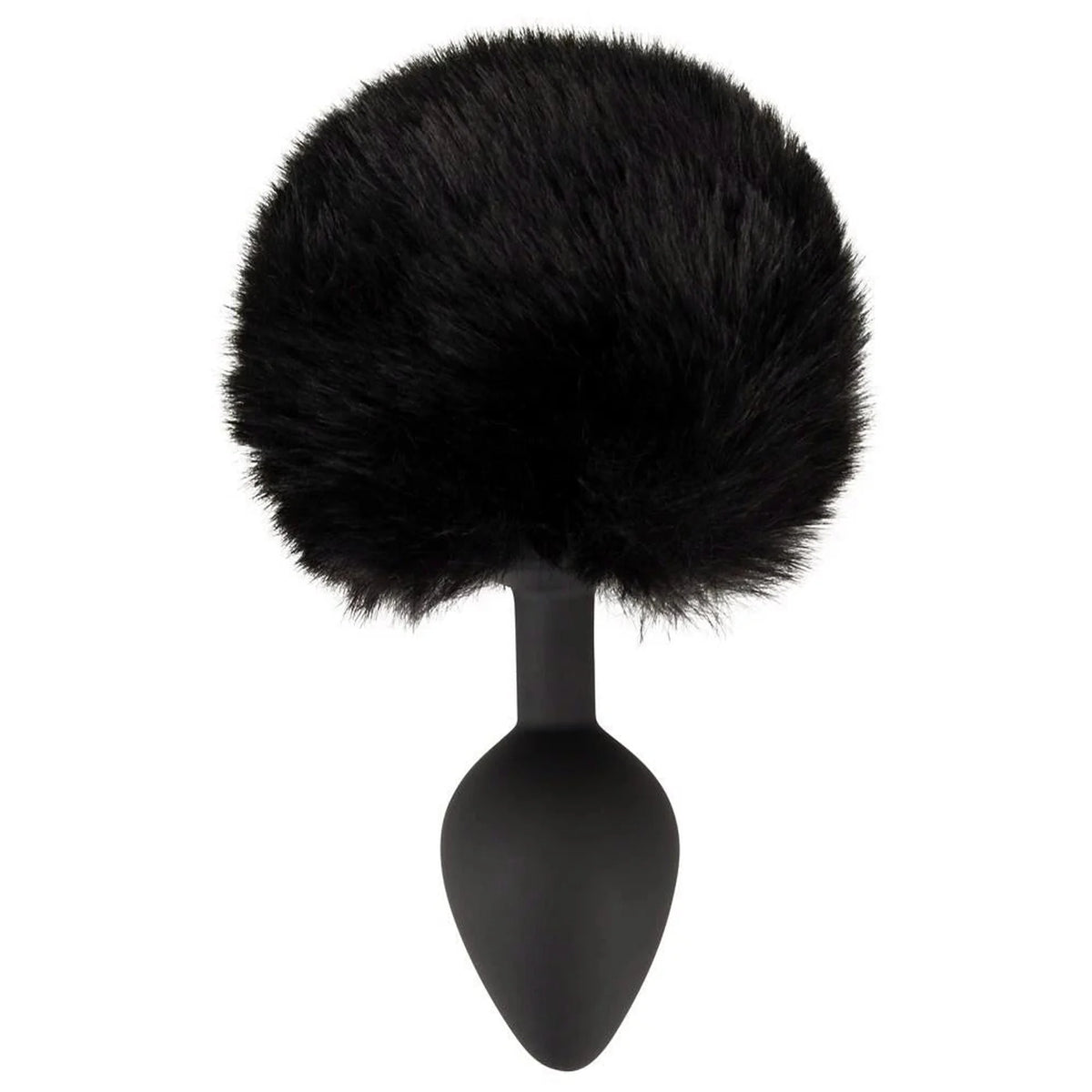 Plug anale fluffy tail 14.2 cm – nero