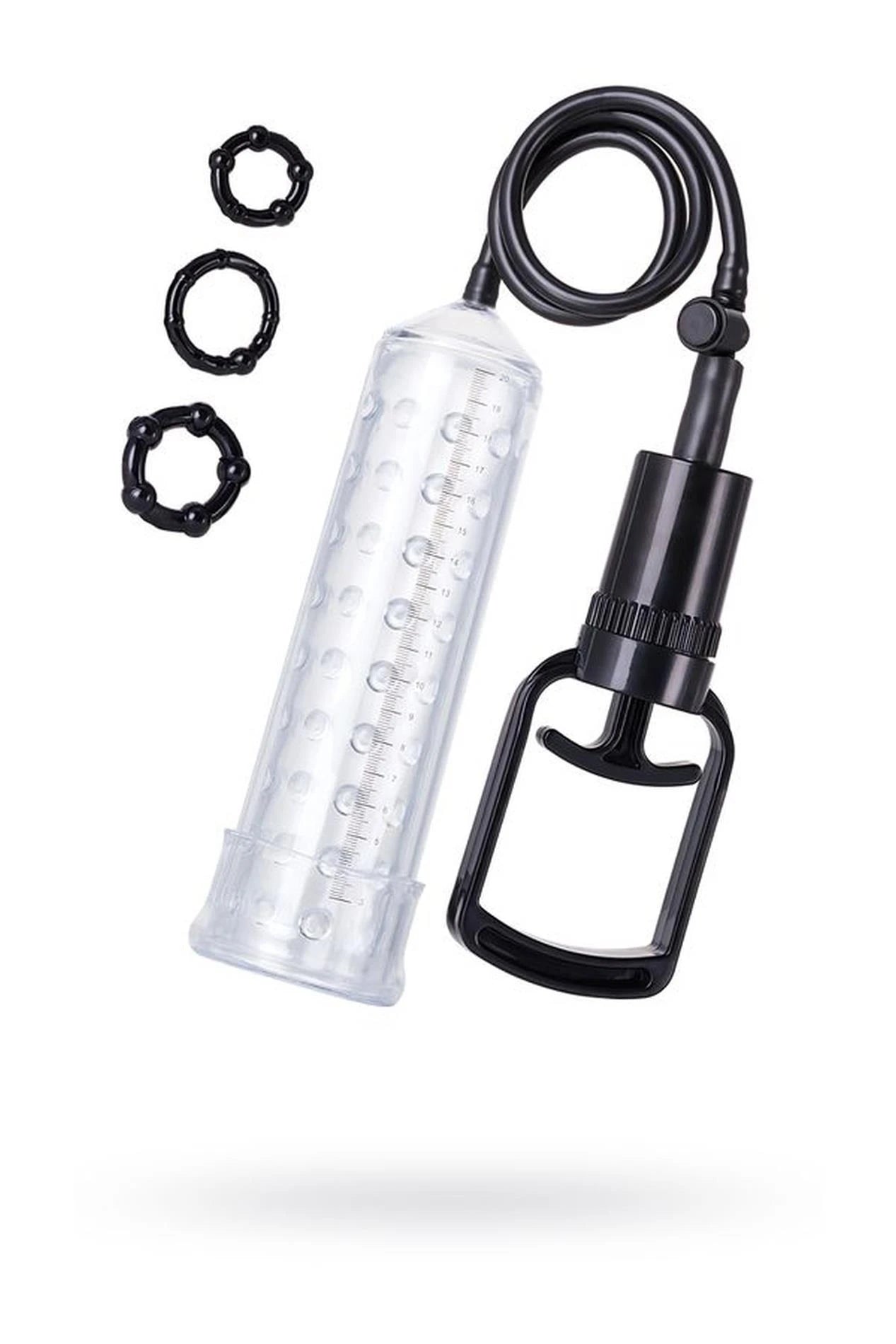 A-TOYS, Pompe Pénienne, PVC, Transparent, 23.5 cm