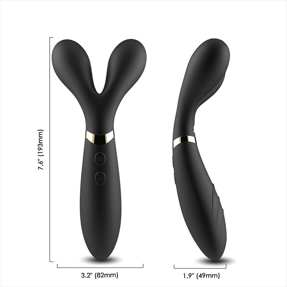 Massaggiatore wand 9 funzioni – ricaricabile, nero 52-00026 | Favorites