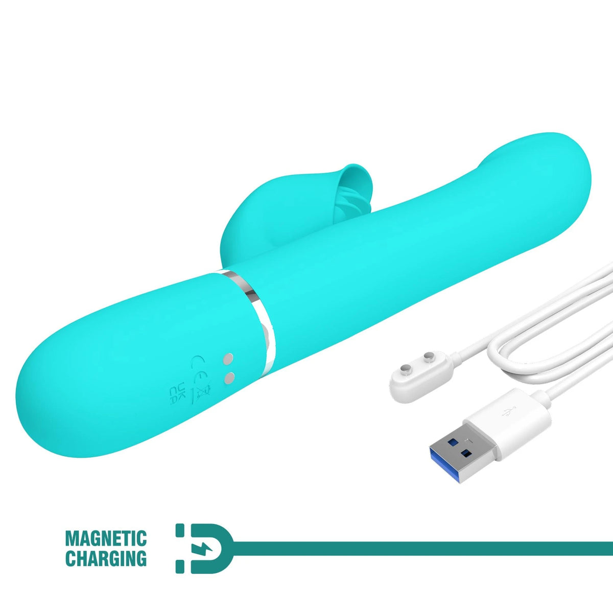 Vibrador rabbit Twinkled Tenderness 4 rolling 7 funciones | Pretty Love