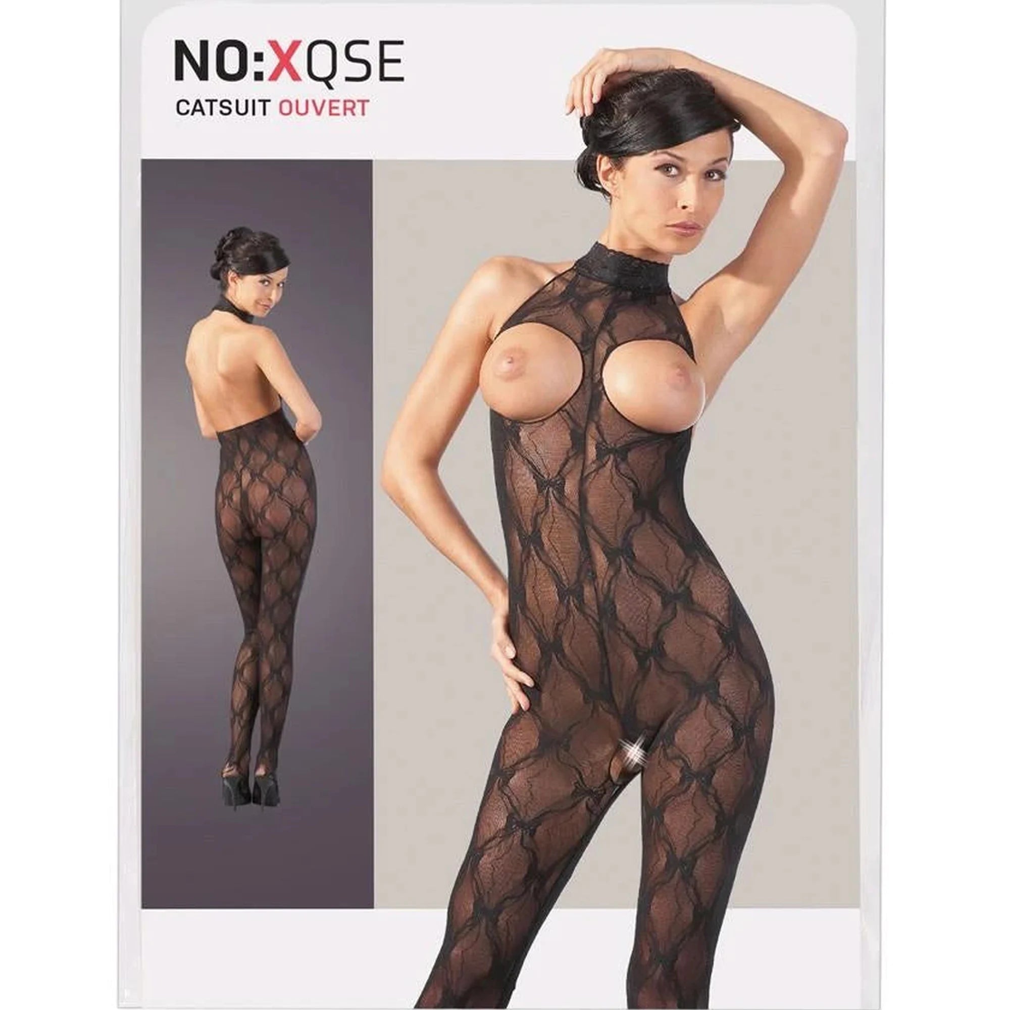 Catsuit buste ouvert S-L