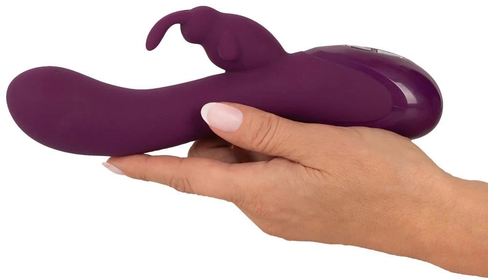 Rabbit vibrator 15 functions – rechargeable, purple | Sweet Smile