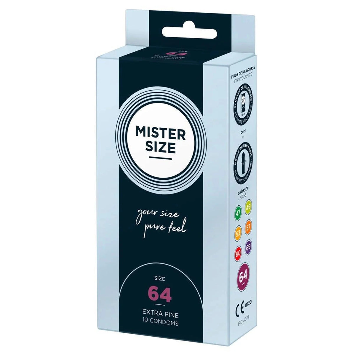 Preservativos – vegano 22 cm | Mister Size