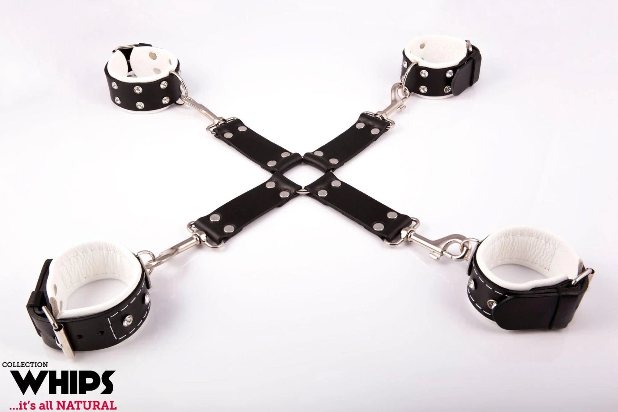 Bindings - Lady X-cross, white