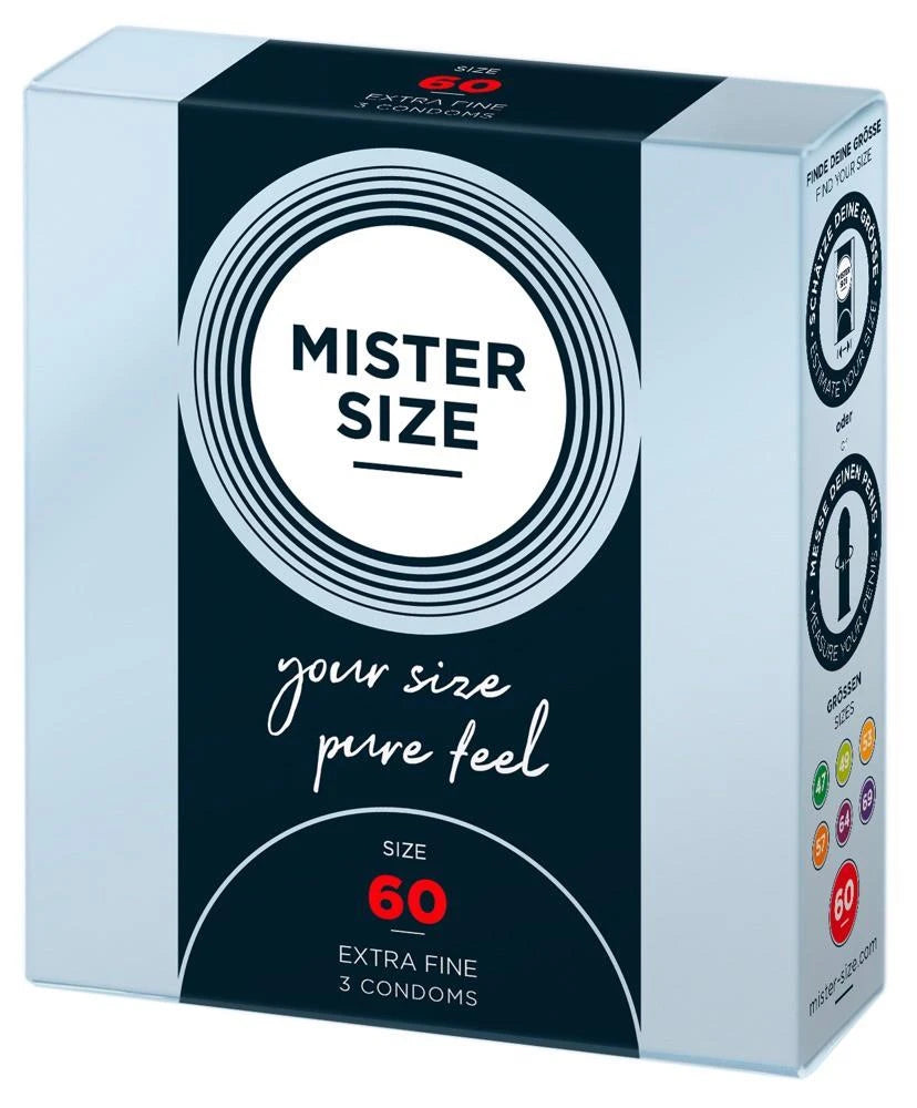 Preservativos – vegano 20 cm | Mister Size