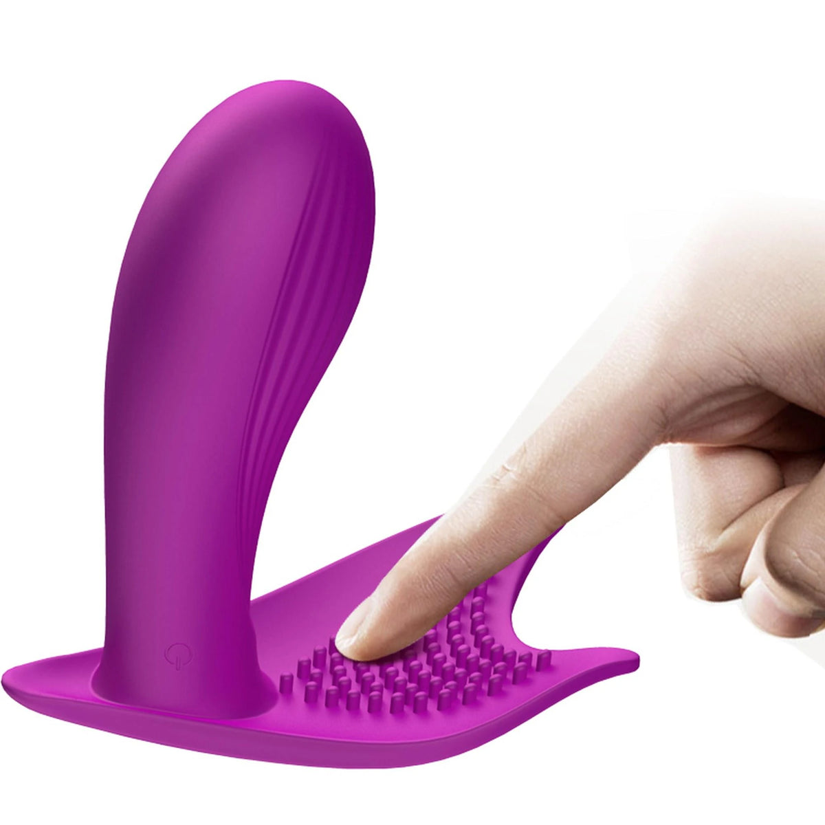Clitoral stimulator Voice 10 functions – remote control, rechargeable, purple | Favorites