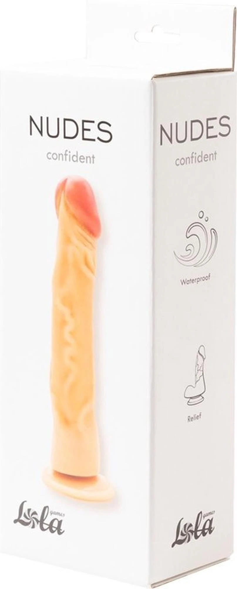 Consolador realista Confident – con ventosa, beige | Nudes