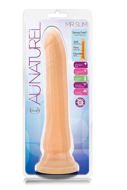 Consolador realista AU Naturel MR – con ventosa, beige | Blush
