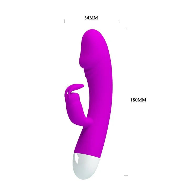 Vibratore rabbit Will 30 funzioni – ricaricabile, fucsia | Pretty Love