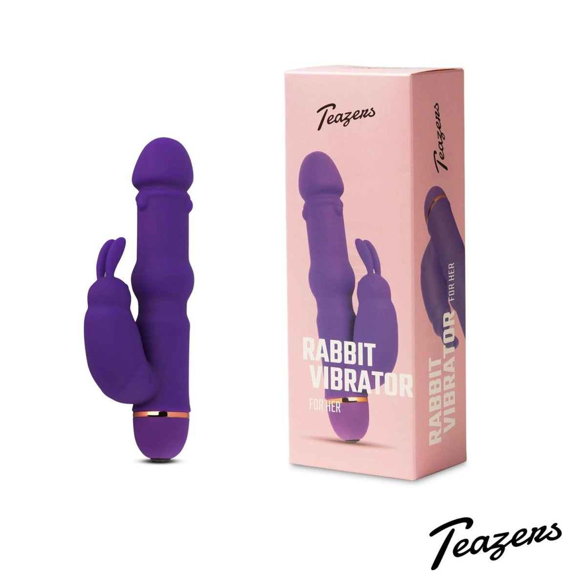 Vibratore rabbit 20 funzioni – viola | Teazers