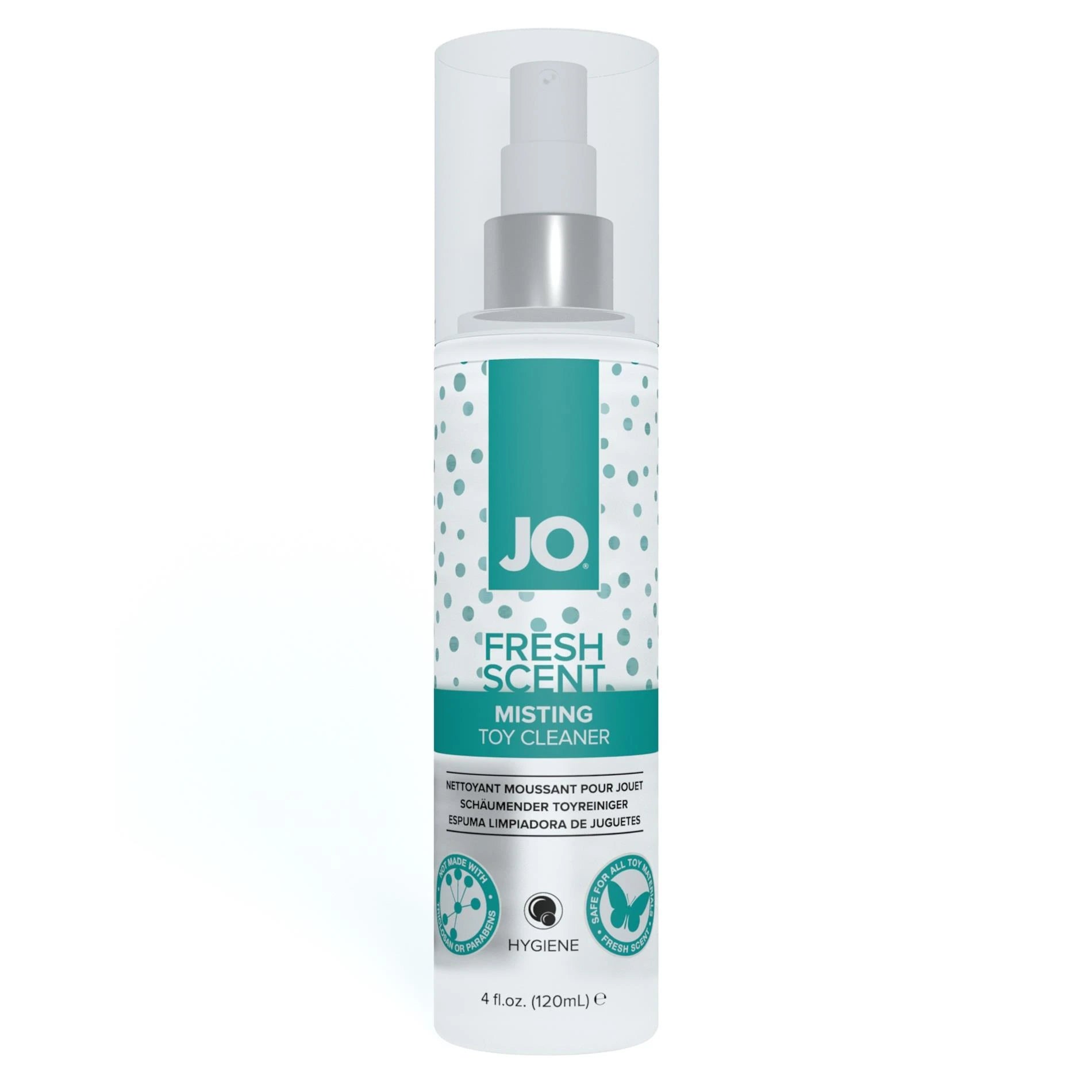 System JO - Nettoyant désinfectant pour sextoys, parfum frais, 120 ml