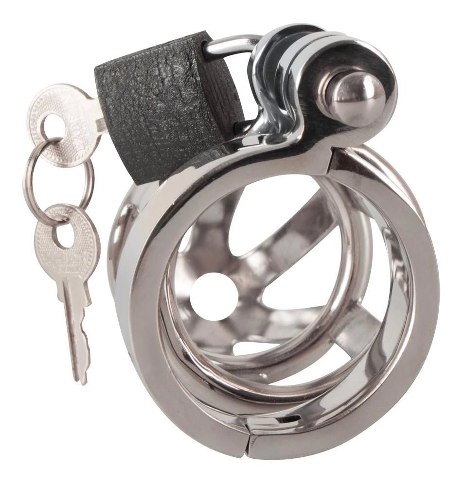 Cage de chasteté en acier inoxydable
