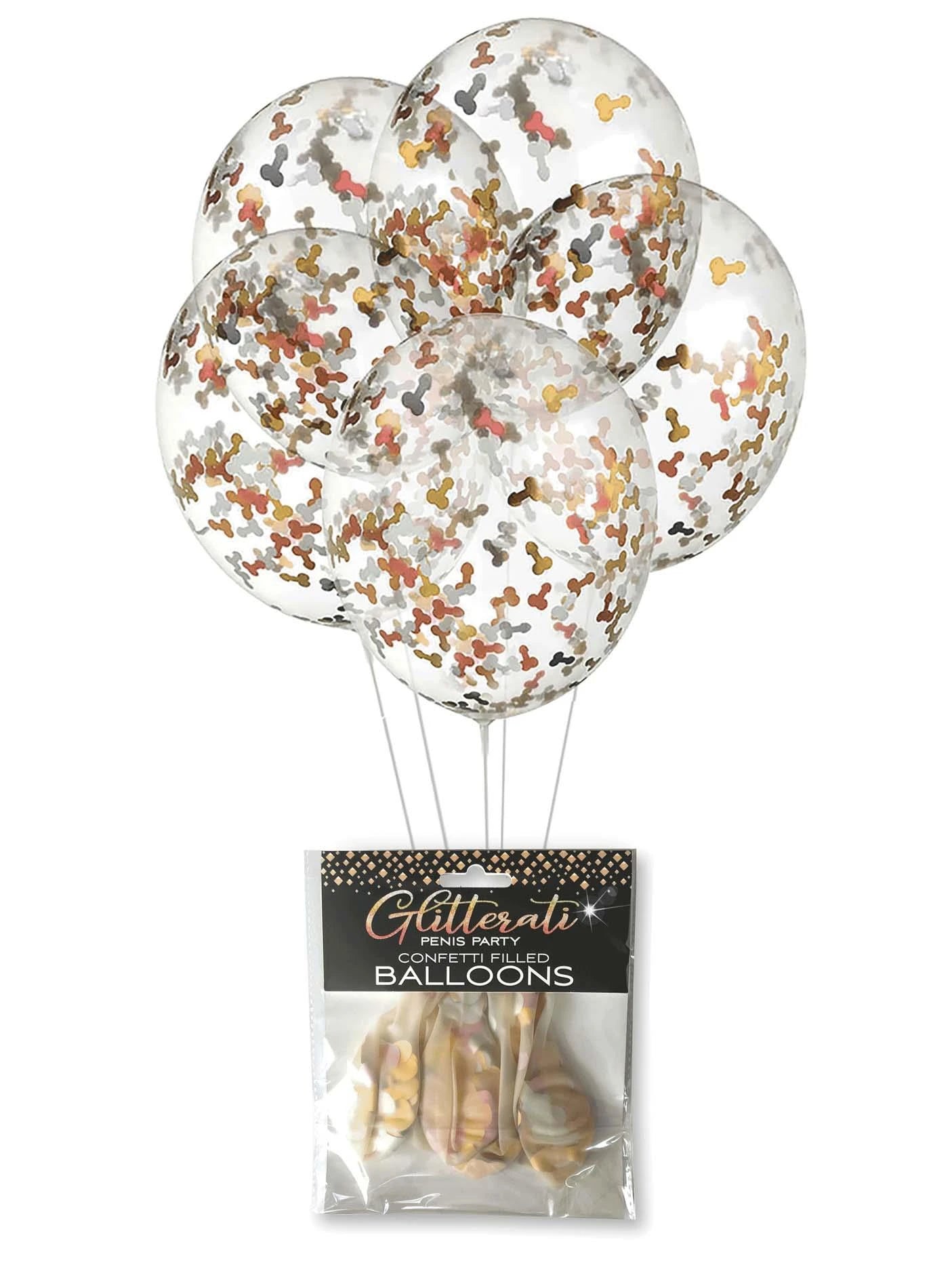 Glitterati - Penis Confetti Balloons