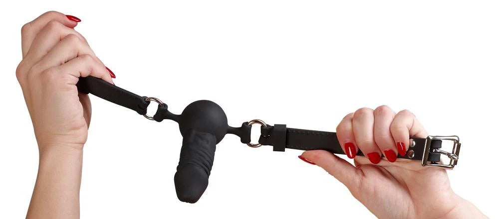 Balle baillon en silicone